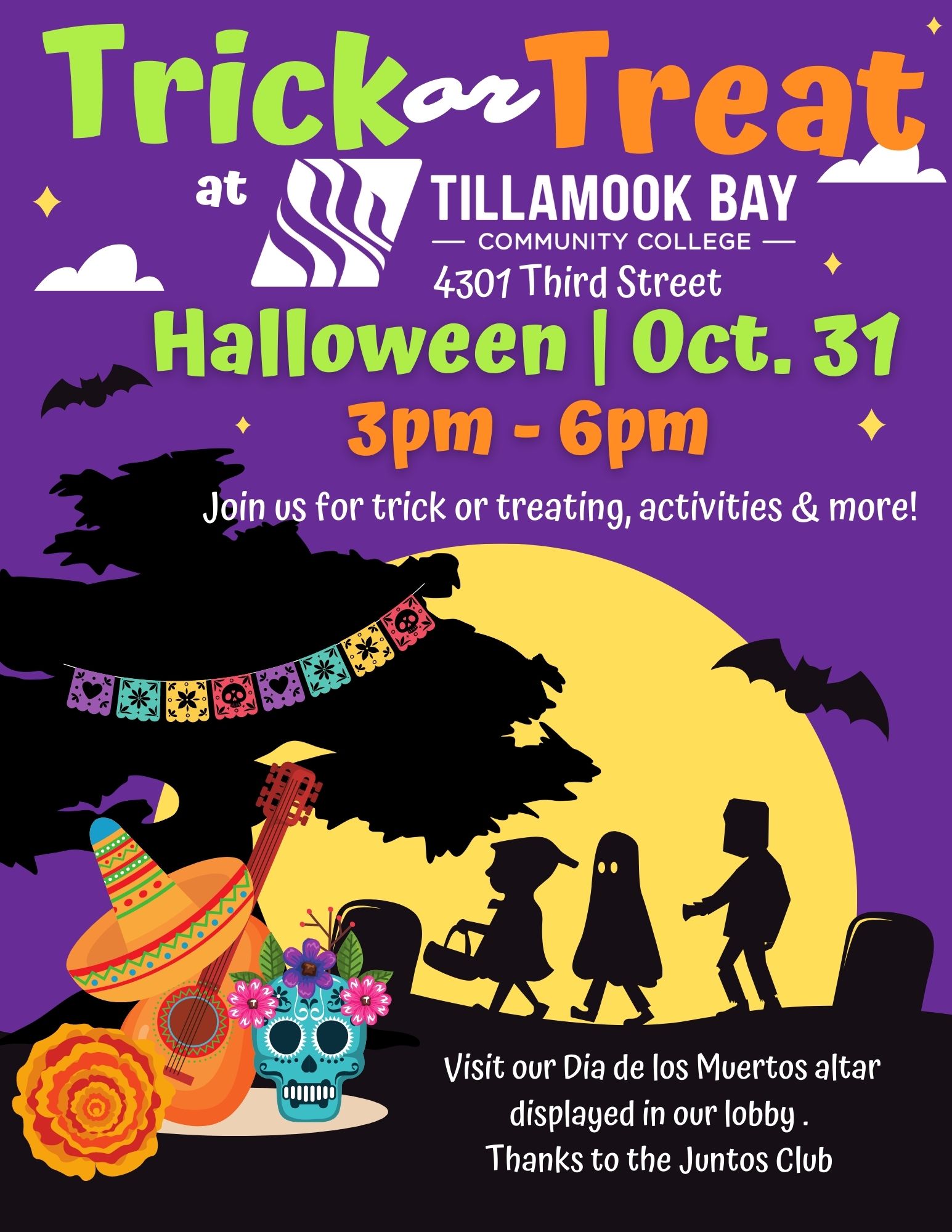 Trick-or-Treat at Tillamook Bay Community College - Tillamook Bay ...