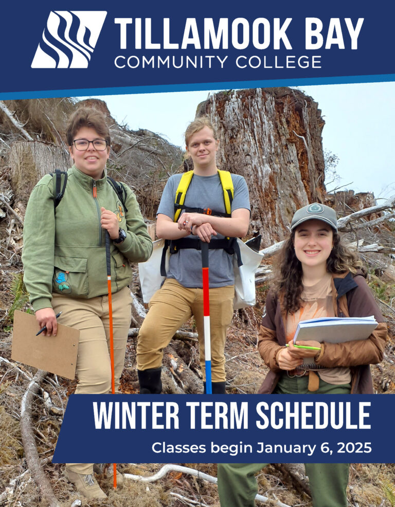 Winter Term Schedule cover